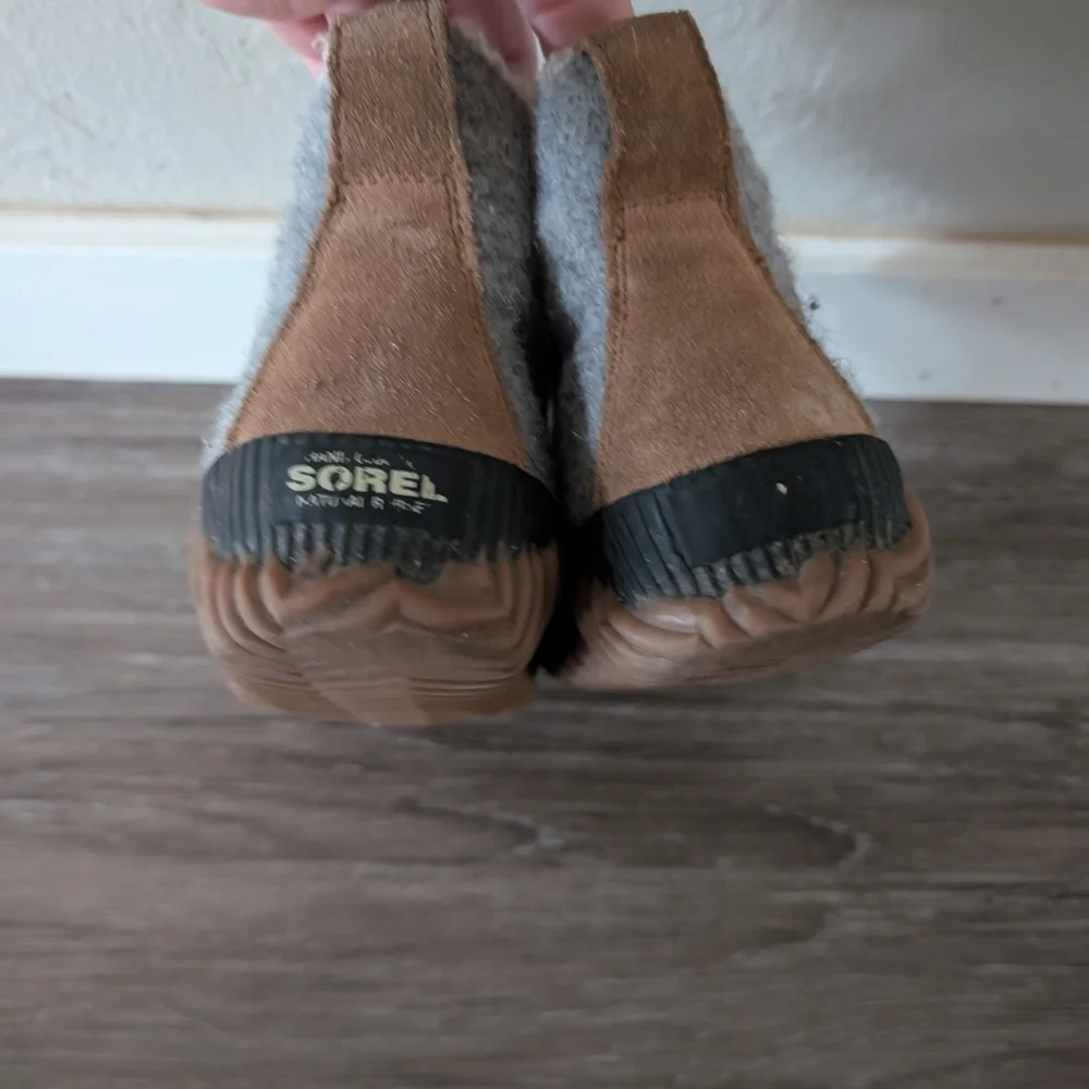 Cozy Kids' Winter Boots - Gray‎ and Brown
